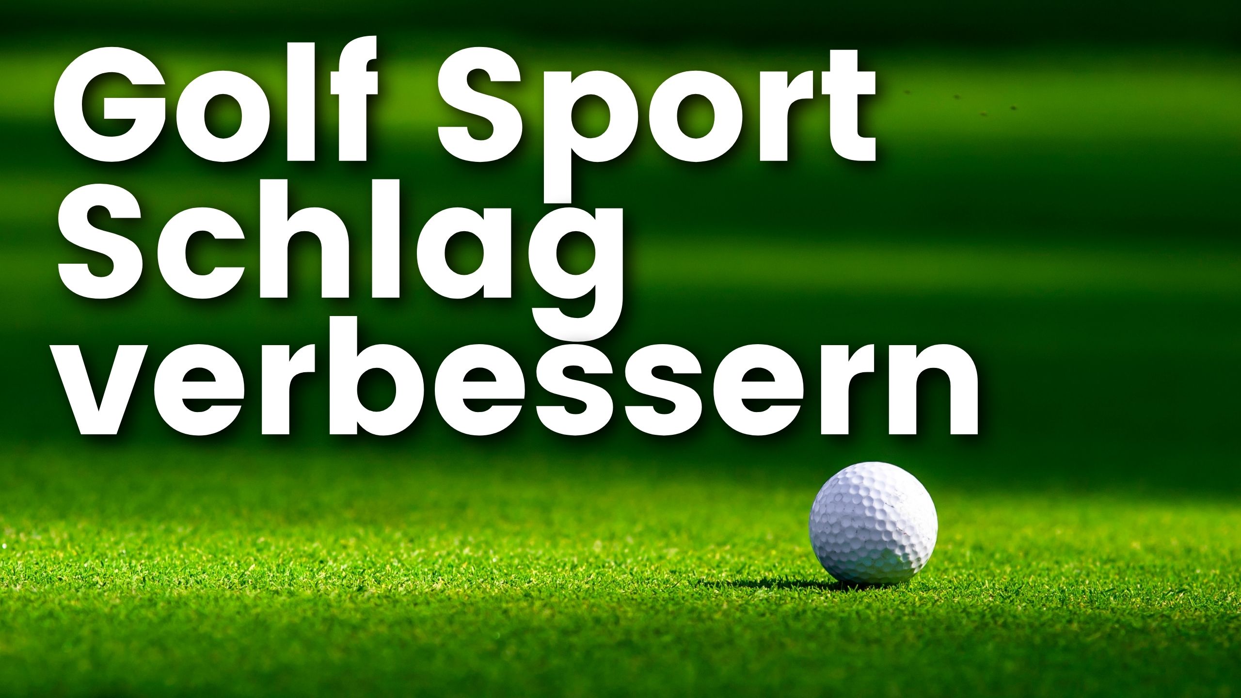 Golf-Schlag-Technik-Verbessern