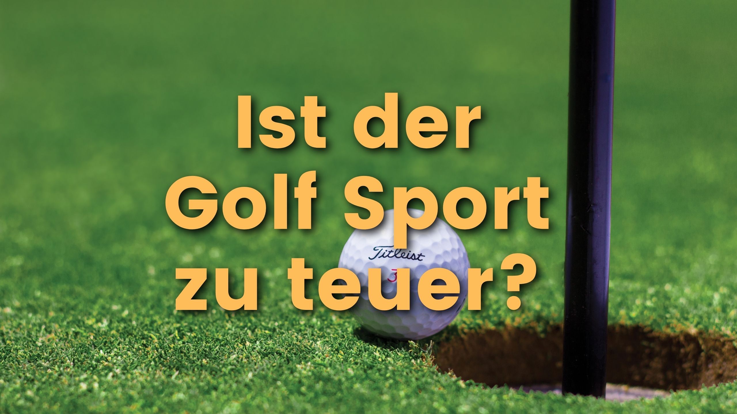 Ist der Golf Sport zu teuer